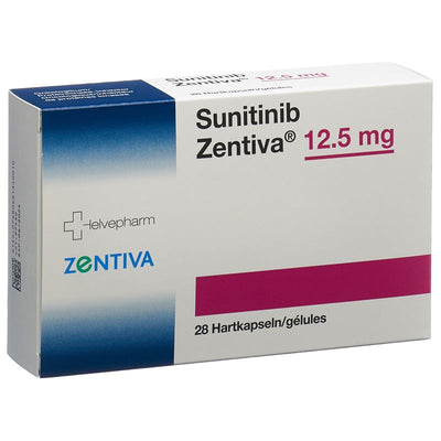 SUNITINIB Zentiva Kaps 12.5 mg 28 Stk