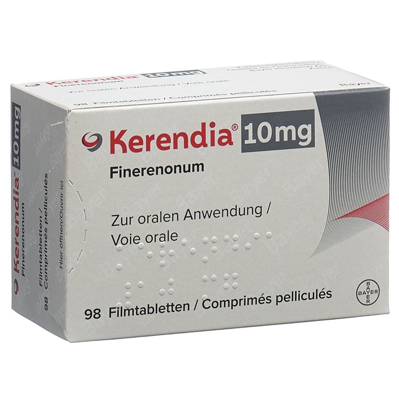 KERENDIA Filmtabl 10 mg 7 x 14 Stk