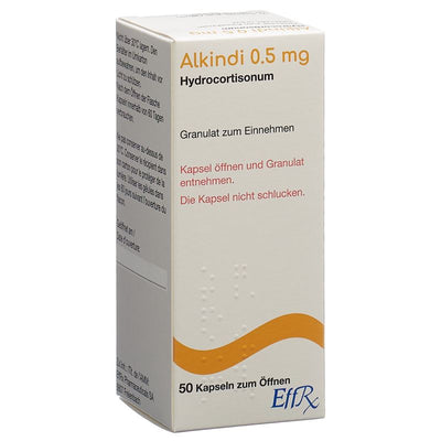 ALKINDI Gran 0.5 mg Kapseln zum Öffnen Fl 50 Stk