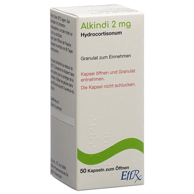 ALKINDI Gran 2 mg Kapseln zum Öffnen Fl 50 Stk