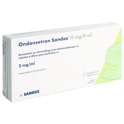ONDANSETRON Sandoz Inf Konz 8 mg/4ml 8 Amp 4 ml