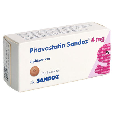 PITAVASTATIN Sandoz Filmtabl 4 mg 30 Stk