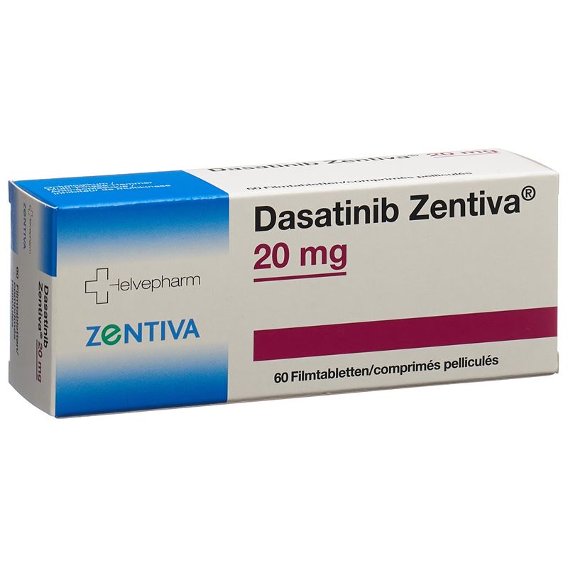 DASATINIB Zentiva Filmtabl 20 mg 60 Stk