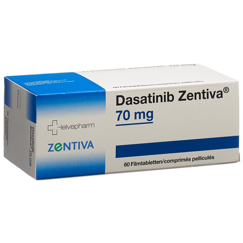 DASATINIB Zentiva Filmtabl 70 mg 60 Stk