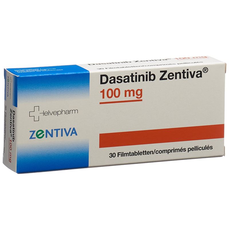 DASATINIB Zentiva Filmtabl 100 mg 30 Stk