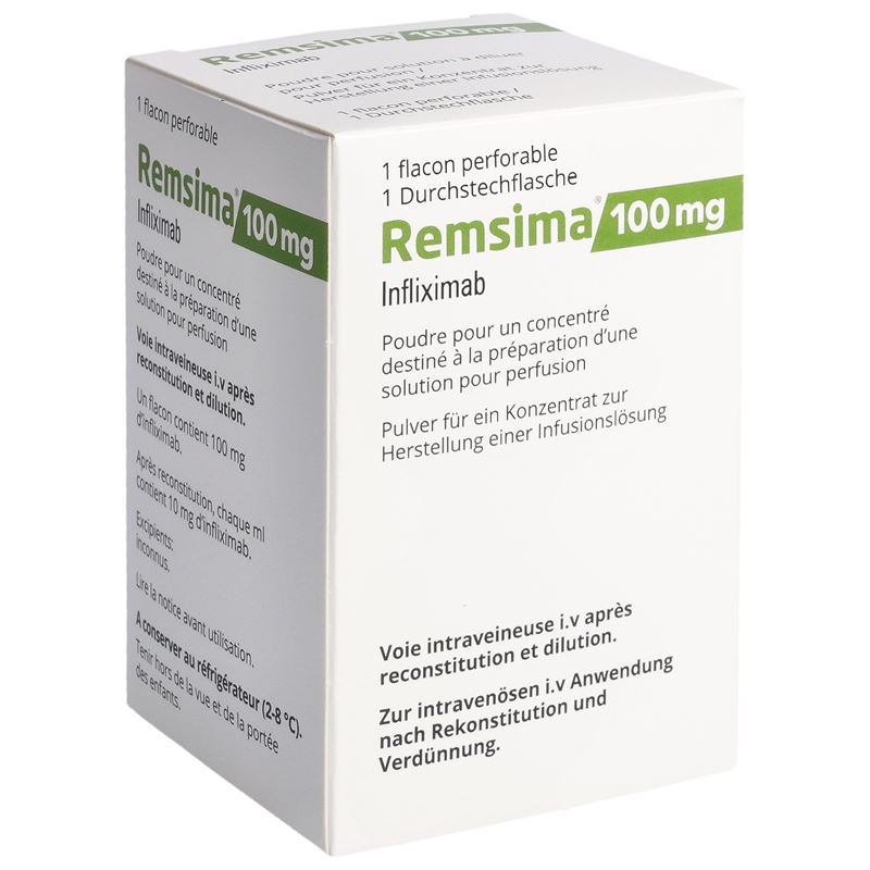 REMSIMA (PI) Trockensub 100 mg Durchstf