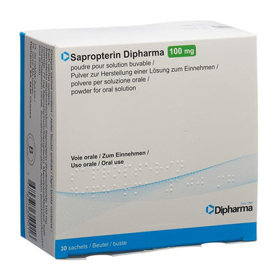 SAPROPTERIN Dipharma Plv 100 mg Btl 30 Stk