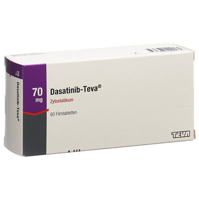 DASATINIB Teva Filmtabl 70 mg 60 Stk
