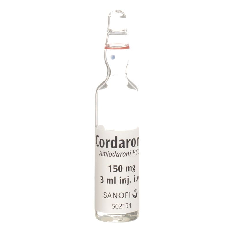 CORDARONE Inj Inf Präp 150 mg/3ml 6 Amp 3 ml