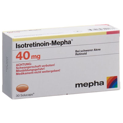 ISOTRETINOIN Mepha Solucaps 40 mg 30 Stk