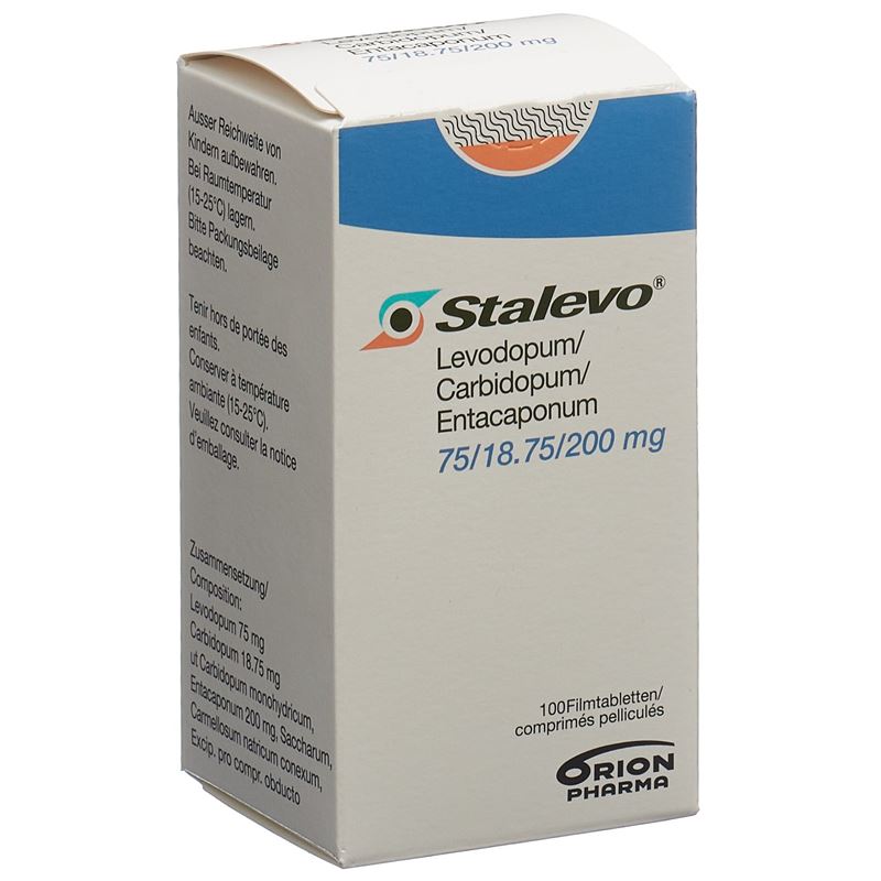 STALEVO Filmtabl 75/18.75/200mg 100 Stk