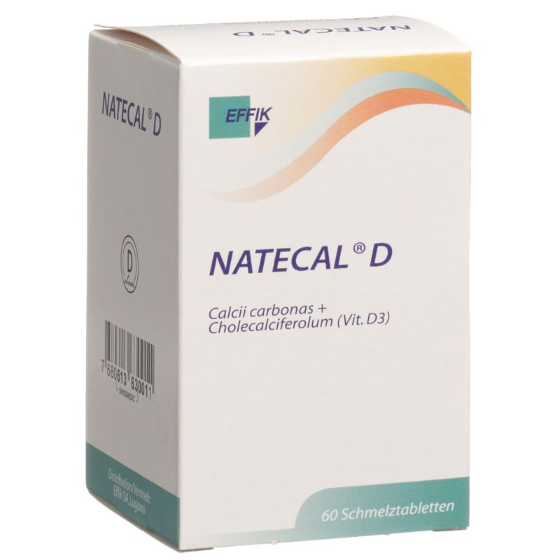 NATECAL D Schmelztabl 60 Stk