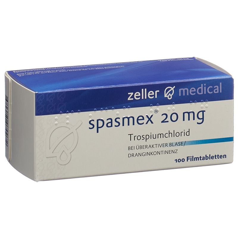 SPASMEX Filmtabl 20 mg (neu) 100 Stk