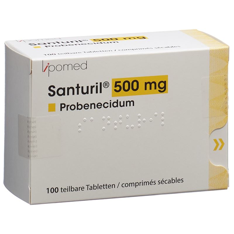 SANTURIL Tabl 500 mg (neu) 100 Stk